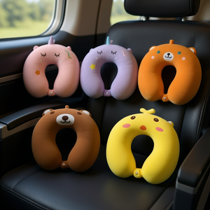 Almohada de Viaje Fantasy Memory para Adultos, 30x28 cm, Cojín de Felpa con Soporte para el Cuello - Product Image 1