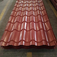 Tôle ondulée prélaquée YX15-150-900 0,15-0,4 mm PPGI pour panneaux muraux décoratifs intérieurs