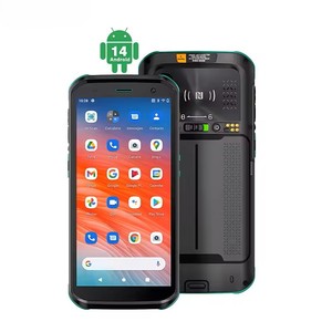 Cầm tay <span class=keywords><strong>PDA</strong></span> thu thập dữ liệu thiết bị đầu cuối với 1D 2D Máy Quét Mã Vạch gồ ghề android11 6.0inch IP68 cho hậu cần hàng tồn kho trong kho - Product Image 2
