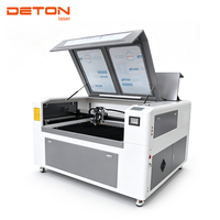 Équipement de découpe laser hybride fibre CO2 DETON 1390 haute précision, une seule machine pour la gravure et la découpe de métaux et de non-métaux