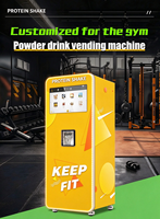 Distributeur automatique de boissons protéinées avec contrôle tactile amélioré, concentration et sucrage réglables