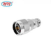 Fourniture du fabricant Prise mâle BNC vers prise mâle de type N Connecteurs de convertisseur d'adaptateur coaxial RF en laiton en stock