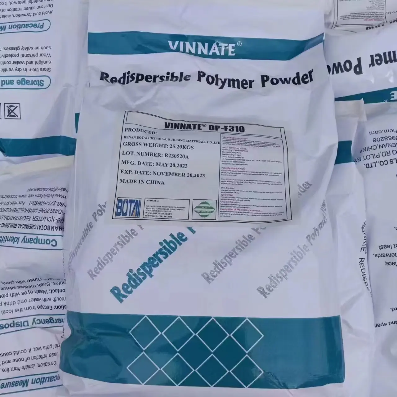 Redispersible लेटेक्स पाउडर बहुलक बांधने की मशीन एक्रिलिक पॉलिमर VAE ईवा copolymer Redispersible बहुलक पाउडर आरडीपी