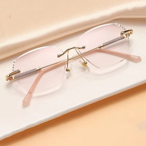 Nieuwe grensoverschrijdende keten Blauwlichtblokkerende brillen Brillen op sterkte Trendy leesbrillen Brillen voor alle gezichtsvormen - Product Image 3