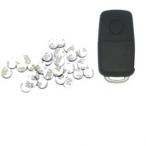 Adesivo <span class=keywords><strong>Logo</strong></span> Auto di Lusso in Alluminio Autoadesivo da 14mm per Chiavi Auto VW, Mercedes, Audi, <span class=keywords><strong>Alfa</strong></span>, Opel - Product Image 3