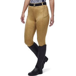 Pantalons d'équitation pour femmes, taille haute, culottes d'équitation respirantes, flexibles, avec grip en silicone, leggings d'équitation - Product Image 1