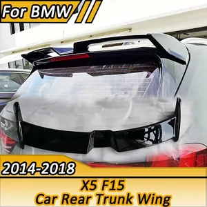 ฝาปิดท้ายรถยนต์สำหรับ F15 2014-2018 สปอยเลอร์หลังคา ปีกหลังแบบติดตั้งถาวร ของตกแต่งภายนอก อุปกรณ์ตกแต่งรถยนต์ - Product Image 1