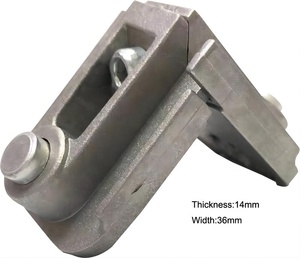 Aksesori Perangkat Keras Pintu Jendela Profil Aluminium Konektor Sudut Aluminium - Product Image 3