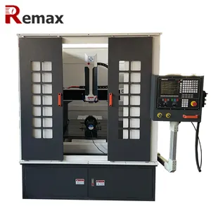 Cnc makinesi dökme demir 4 cnc eksenli freze makinesi üretici Remax metal oyma makinesi