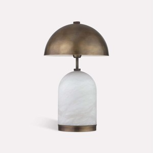 Italian Minimalist Marble Table Lamp E27 LED 220V Switch Control For Bedroom Living Room Decor - Product Image 1