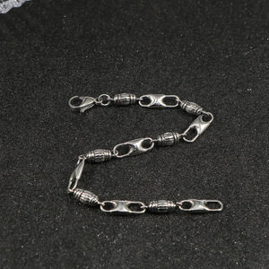 Stainless Steel Fashion <b>Bracelet</b> 21Cm Geometric Design Couple Accessory CE378 - Product Image 4
