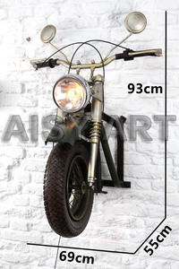 โมเดลรถจักรยานยนต์<span class=keywords><strong>ฮา</strong></span>ร์เล<span class=keywords><strong>ย์</strong></span>แบบย้อนยุคทำด้วยมือของตก<span class=keywords><strong>แต่ง</strong></span>แบบอ่อนสำหรับด้านหน้าการออกแบบสถาปัตยกรรมโลหะสำหรับบาร์กาแฟ - Product Image 5