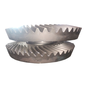 Vendita diretta della fabbrica a spirale corona ingranaggio conico ruota e corona in acciaio pignone per scatole di cambio e cambi di trasmissione - Product Image 4