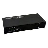 Convertidor de Medios BLIY OEM&ODM de Doble Fibra Óptica 10/100M con 4 Puertos de Fibra + 2 Puertos RJ45, Transceptor de Red para Cámaras IP CCTV