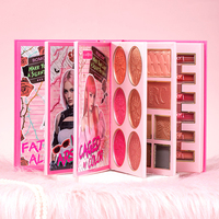 Palette de maquillage 5-en-1 Julystar 70 couleurs 129g, fini mat, scintillant, pailleté, pour éclaircir le visage, contour, fard à paupières, blush et poudre à sourcils