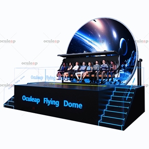 Mái vòm bay rạp chiếu phim <span class=keywords><strong>360</strong></span> roller coaster giả lập 2025 mới tùy chỉnh VR/AR/MR thiết bị thực tế ảo 12D chuyến bay giả lập - Product Image 1
