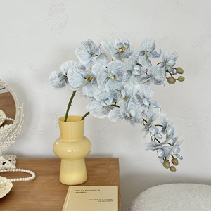 Orquídeas Phalaenopsis Artificiales, Flores de Seda de 9 Cabezas, Alta Simulación, para Decoración del Hogar y Bodas - Product Image 4