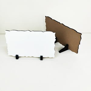 Panel de fotos de MDF en forma de pizarra, pizarra para sublimación, azulejo de madera - Product Image 1