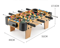 Vente chaude Grand Six-Stick En Bois Mini Table Football Jeu Parents et Enfants Jouets De Football Éducatifs