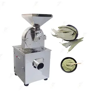 Hammer Mill Grinder Stainless Steel Dry Vegetable Fruit Herb Tea Leaf Powder Grinding Machine