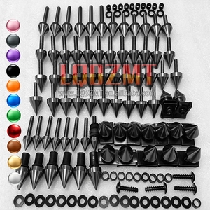 Kit de tornillos de carenado de acero inoxidable para <span class=keywords><strong>KAWASAKI</strong></span> <span class=keywords><strong>NINJA</strong></span> <span class=keywords><strong>ZX6R</strong></span> ZX600 ZX 6R <span class=keywords><strong>636</strong></span> ZX636 ZX-<span class=keywords><strong>636</strong></span> ZX-6R 07 08 2007 <span class=keywords><strong>2008</strong></span>, tuercas de carrocería - Product Image 1