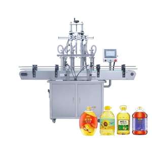 Machine de remplissage automatique à quatre buses Brenu pour pots de crème en pâte de miel à l'huile de camélia-Solution efficace pour les boissons en vrac Fillig - Product Image 1