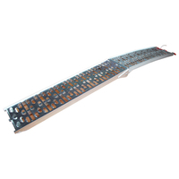 Rampe de chargement pliable en aluminium pour VTT, capacité 750 lb, 1 pièce, pour tondeuses à gazon, remorques, camions pick-up, motos tout-terrain