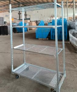 Chariot à fleurs danois populaire, transport, présentoir à fleurs néerlandais, chariot à fleurs fabriqué - Product Image 3