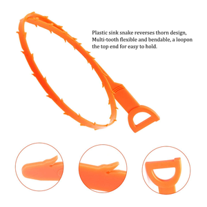 Hệ thống ống nước rắn cống làm tắc nghẽn Remover-PP chất liệu dài nhà vệ sinh con rắn với gai cạnh cho nhà bếp & phòng tắm sử dụng dễ dàng hoạt động - Product Image 2