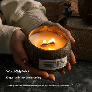 Smokeless Coconut Wax Scented Candle Luxury <b>Gift</b> <b>Box</b> Valentine Birthday Wedding Premium Souvenir Fragrance Set - Product Image 2