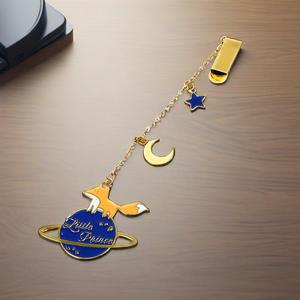 Fabricante Design personalizado Logo Book Mark Anime Designs Pequeno Príncipe Cute Cartoon Bookmarks para Promoções Presente - Product Image 5