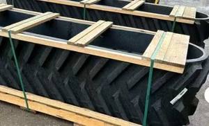 JD 8295RT 8320RT 8345RT сельскохозяйственные тракторные шины 18-дюймовые резиновые гусеницы - Product Image 3