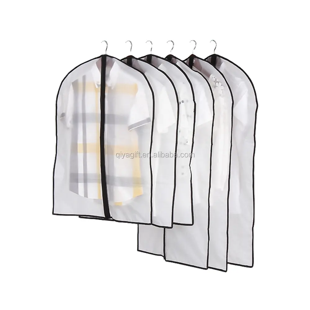 Wasch bare staub dichte Kleider sack hängende Kleidung Aufbewahrung tasche transparente Anzug abdeckungen