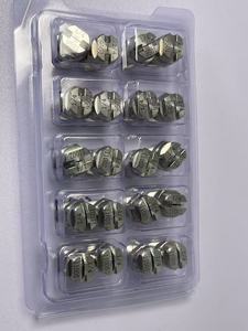 Новый 1/2 "1/4" 1/8 "против засорения из нержавеющей стали V-образный водоструйный плоский вентилятор насадка промышленное сопло пылеулавливающий распылитель - Product Image 6
