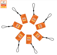 Carte RFID personnalisée en gros, résistante aux intempéries, étanche, fréquence 13,56 MHz, pour porte en bois ou en aluminium, logo personnalisé, compatible avec le réseau Wi-Fi