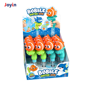 ปืนฉีดน้ำปลาขนาดเล็กแบบ2ใน1ไม้กายสิทธิ์ของเล่นมหาสมุทรสเปรย์และฟองสบู่สนุกสำหรับเด็กเกมชายหาดกลางแจ้งและการเล่นในฤดูร้อน - Product Image 2