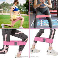 Bandes de résistance circulaires pour les hanches en tissu élastique de nylon, réglables, pour l'entraînement à domicile, la musculation et les exercices des fessiers, de la marque Onestar Sports