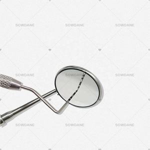 Riflettore per bocca anteriore 85% ultra definizione con rivestimento in rodio strumenti per esame orale autoclavabili - Product Image 2