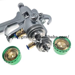 Kit de compresseur d'aérographe haute pression en vente chaude, pistolet de pulvérisation à mélange externe nano pour le chromage, pulvérisateur pneumatique chimique - Product Image 4