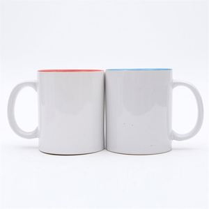 Mug en céramique blanche enduite 11 oz vierge pour impression de logo personnalisé par transfert thermique – Vente en gros - Product Image 1