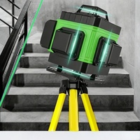 Niveau laser vert haute précision à faisceau vert, instrument auto-nivelant pour sols, éclairage extérieur lumineux, accepte l'OEM