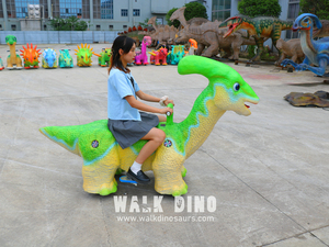 Équipement d'animation réaliste pour enfants : Dinosaures à chevaucher pour centres commerciaux et parcs d'attractions - Product Image 4