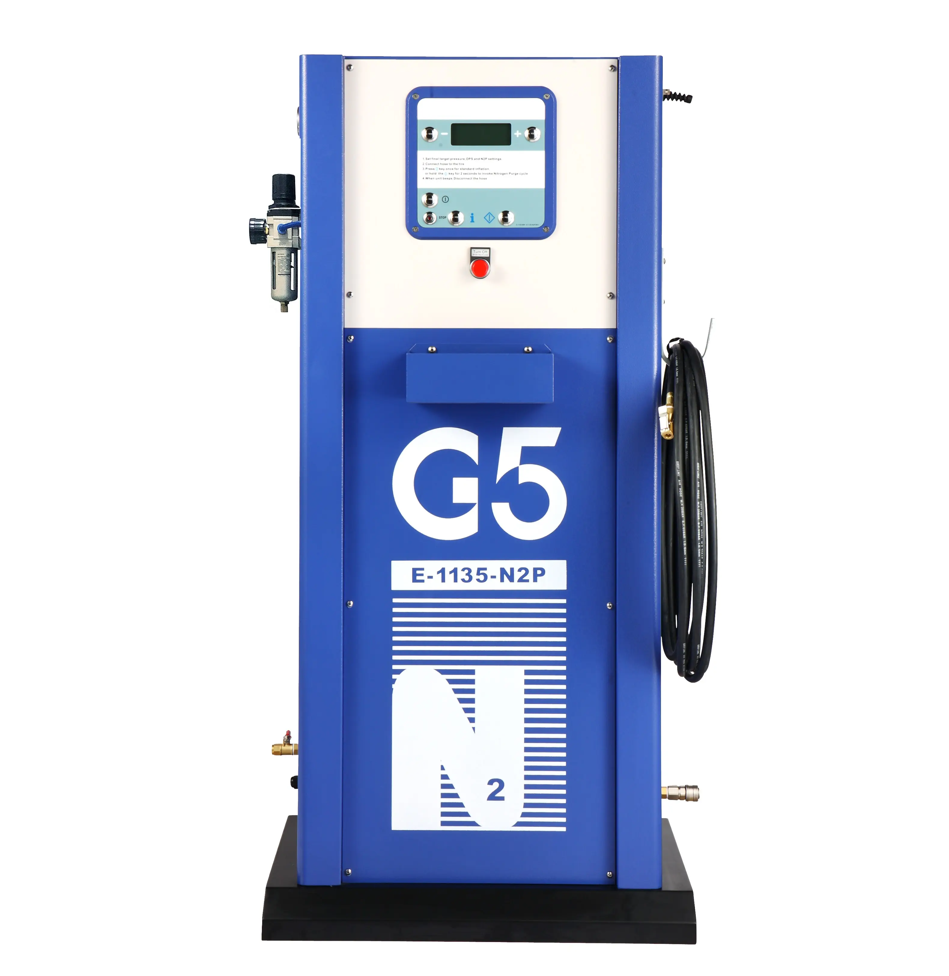 Máquina totalmente automática do nitrogênio com geradores do nitrogênio do calibre de pressão