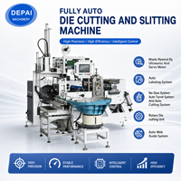 Machine de découpe et de refendage rotative entièrement automatique pour la conversion d'étiquettes vierges