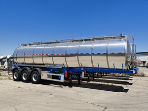 Semi-remorque en acier pour camions avec une capacité <span class=keywords><strong>de</strong></span> charge supérieure à 30 000 kg et <span class=keywords><strong>transport</strong></span> <span class=keywords><strong>de</strong></span> conteneurs <span class=keywords><strong>de</strong></span> 20/40 pieds - Product Image 6