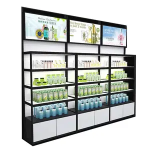 Personalizado supermercado estantes aún China estante caliente vender divisor Rack góndola Mini supermercado + estantes