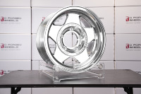 Jantes en alliage forgé style rétro 5 branches, finition argent poli, 17, 18, 20 pouces, 5x127, 5x114.3, compatibles Wrangler, Bronco, Defender