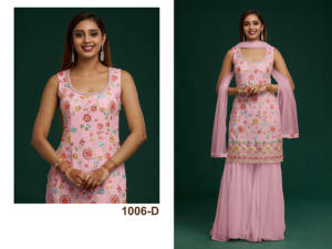 Nouvelle tendance : Salwar Kameez Palazzo pour mariage et occasions spéciales, provenant d'un fournisseur indien à prix de gros - Product Image 3