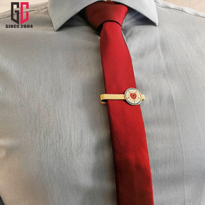 Pince à cravate en métal émaillé personnalisée, thème <span class=keywords><strong>Luther</strong></span> Rose de la Réforme Protestante, cadeau de Confirmation, fabrication usine avec 12 ans d'expérience - Product Image 5