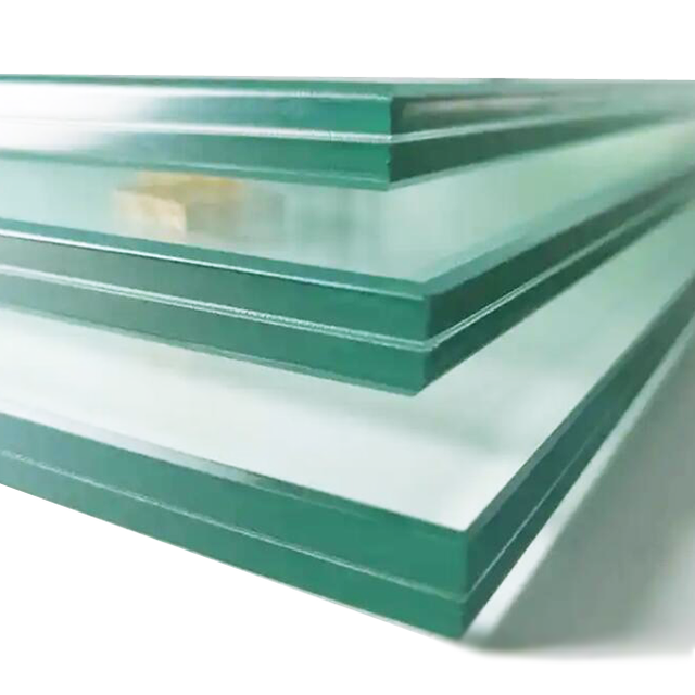 Laminated Glass Tempered Safety Panel Factory Price Transparent EVA Interlayer Impact Resistant Window Construction Use